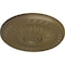 Ekena Millwork Randee Ceiling Medallion (Fits Canopies up to 3 7/8"), Hand-Painted Mississippi Mud, 20"OD x 1 3/8"P CM20HAMMF - alternate 3